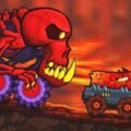 Car Eats Car: Volcanic Adventure - Jugar gratis online