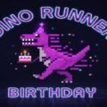 Dino Runner Birthday - Jugar gratis online