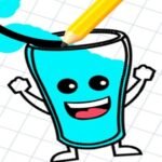 Draw Happy Glass - Jugar gratis online