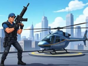 GunShip Shooting Attack Game 3D - Jugar gratis online