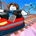 Obby: Climb Up and Slide Down on Minecarts - Jugar gratis online