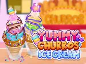 Yummy Churros Ice Cream 2 - Jugar gratis online